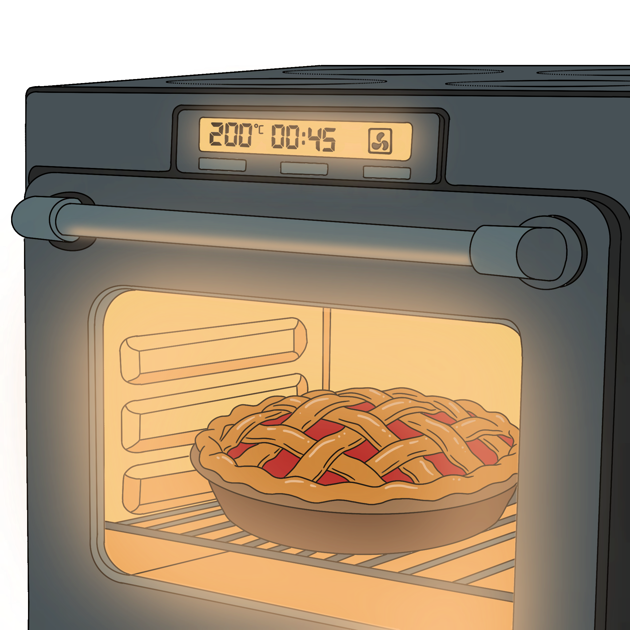 Raspberry pie backing